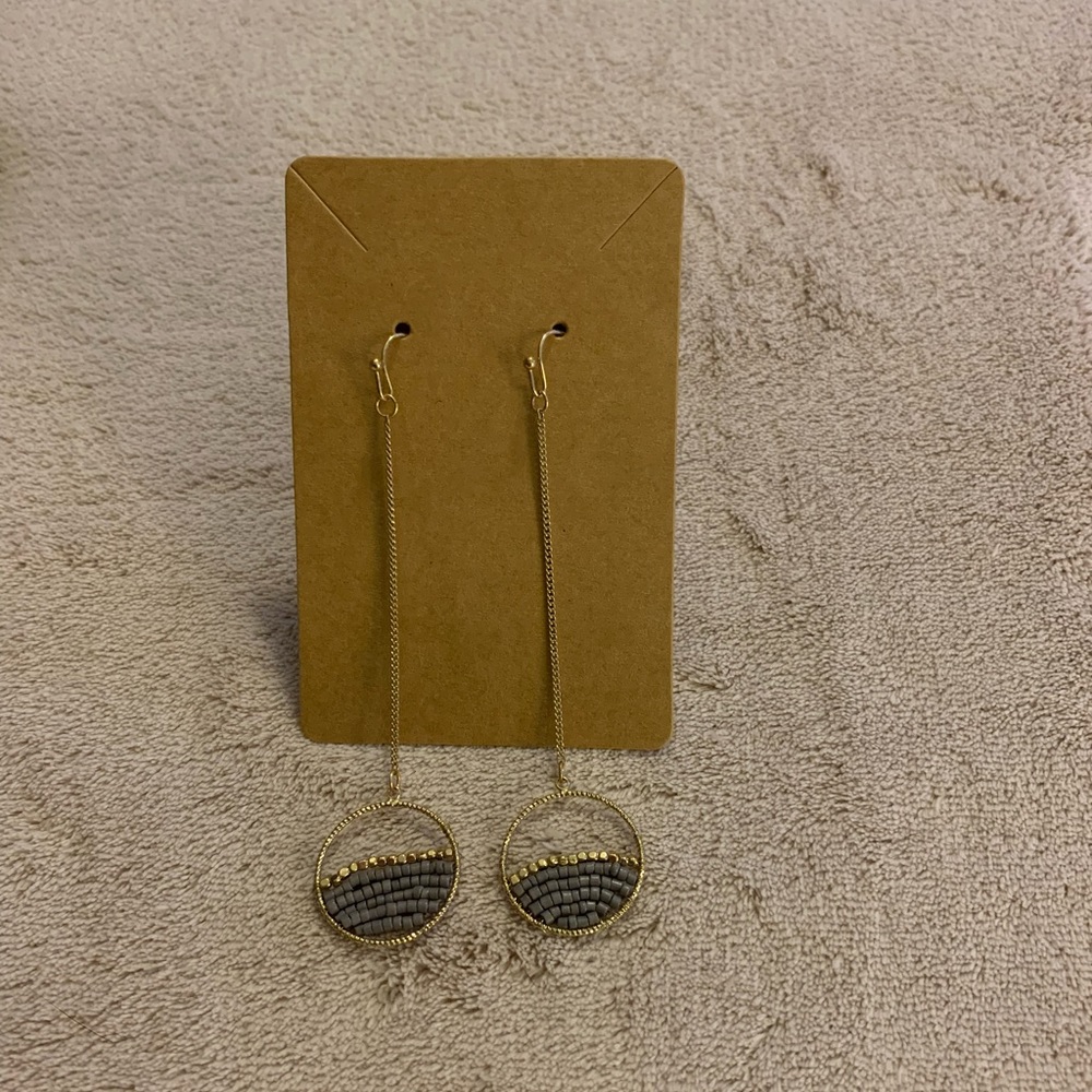 Dangle Druzy earrings